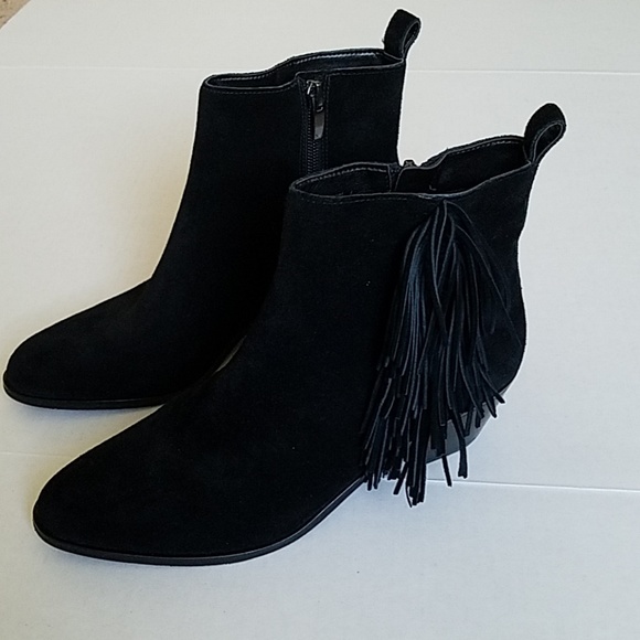 via spiga suede ankle boots